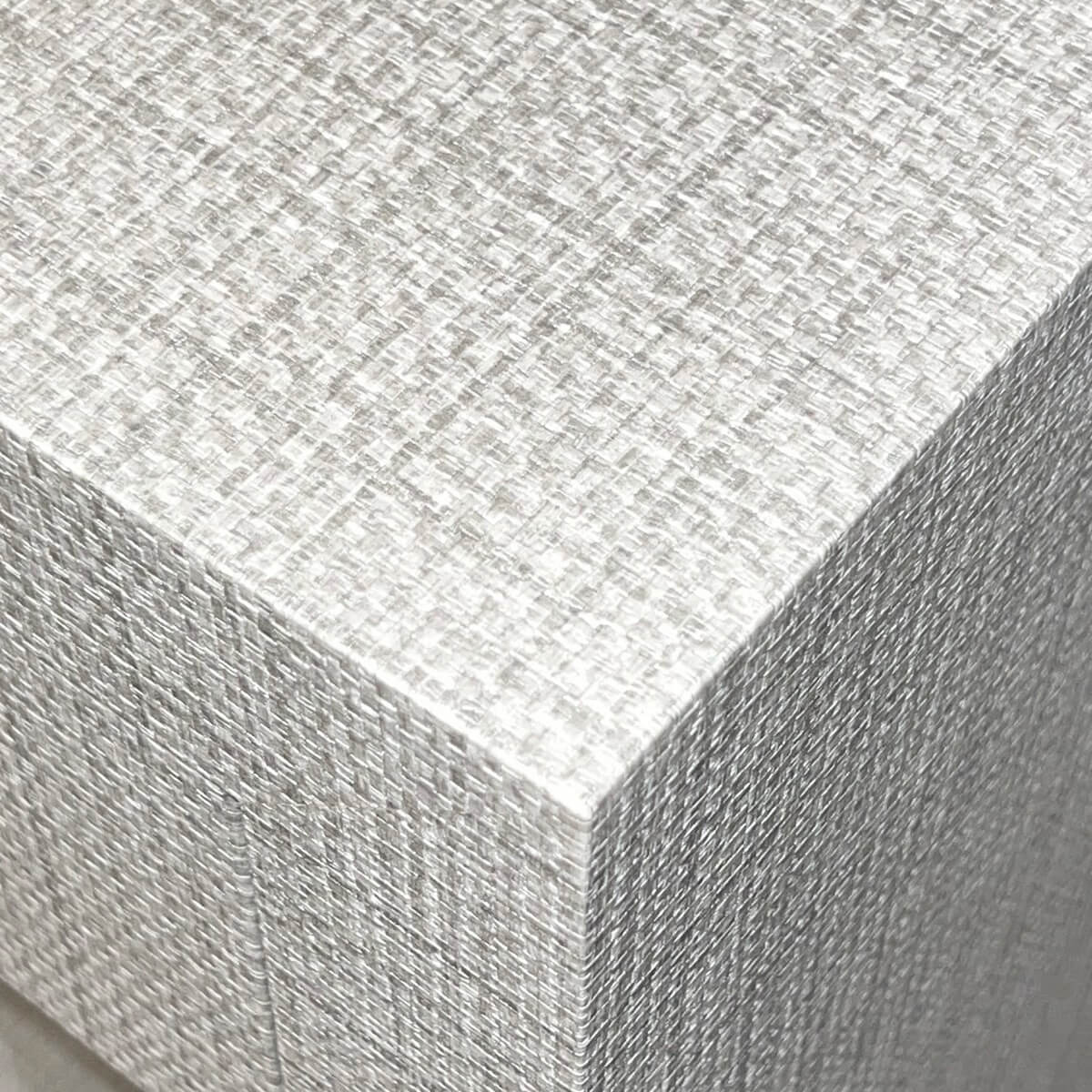 Modern Light Gray Weaved Eight Drawer Dresser - English Georgian America