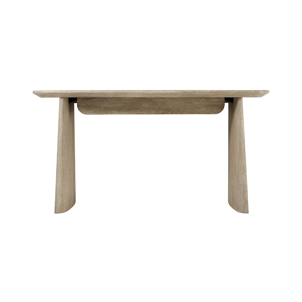 Modern Light Oak Desk - English Georgian America