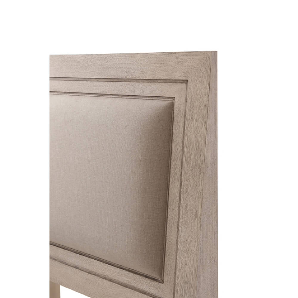 Modern Light Oak King Size Bed - English Georgian America