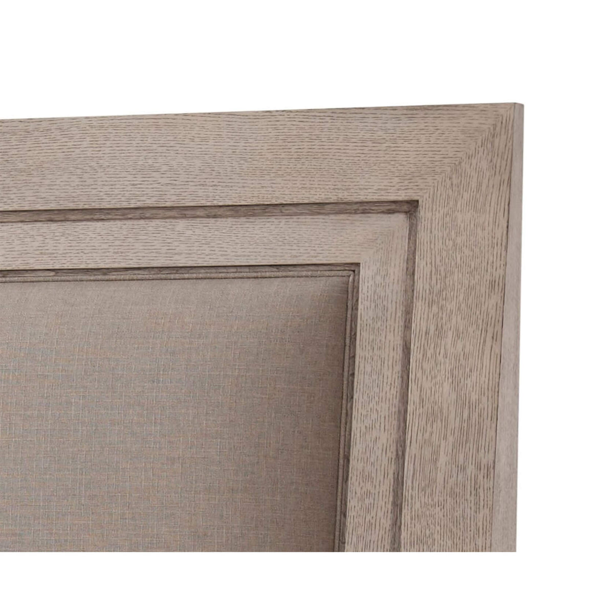 Modern Light Oak King Size Bed - English Georgian America