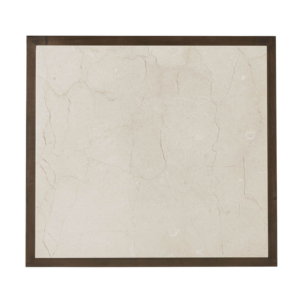 Modern Marble Top End Table - English Georgian America