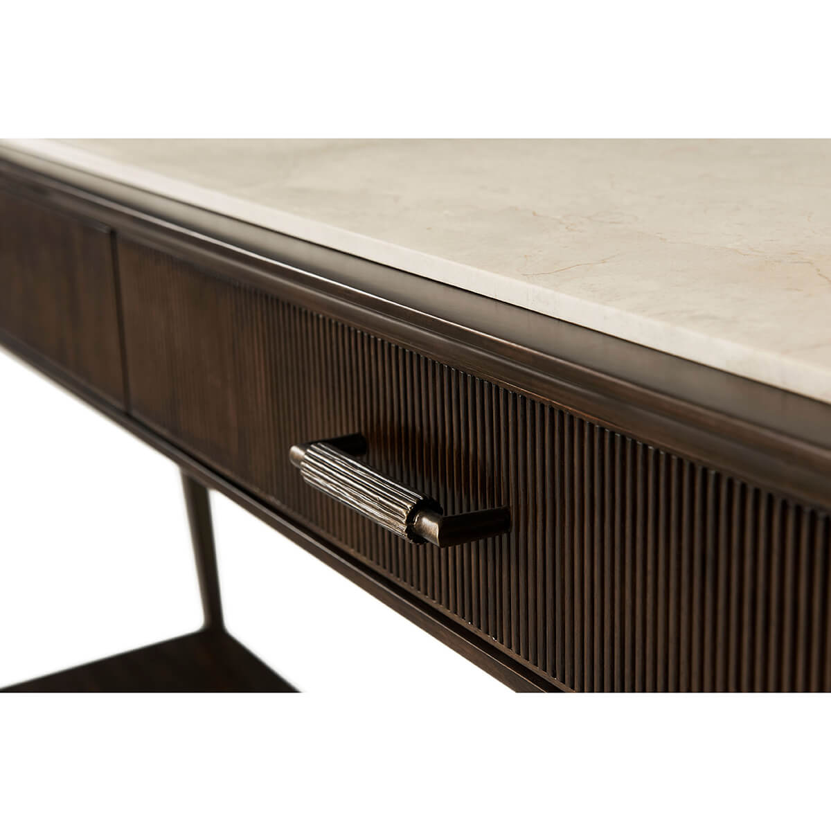 Modern Marble Top French Console - English Georgian America