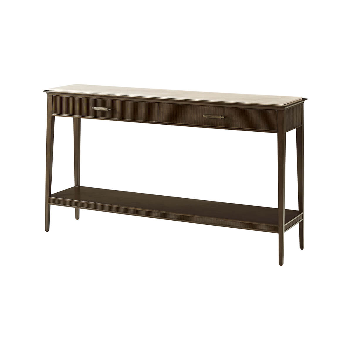 Modern Marble Top French Console - English Georgian America