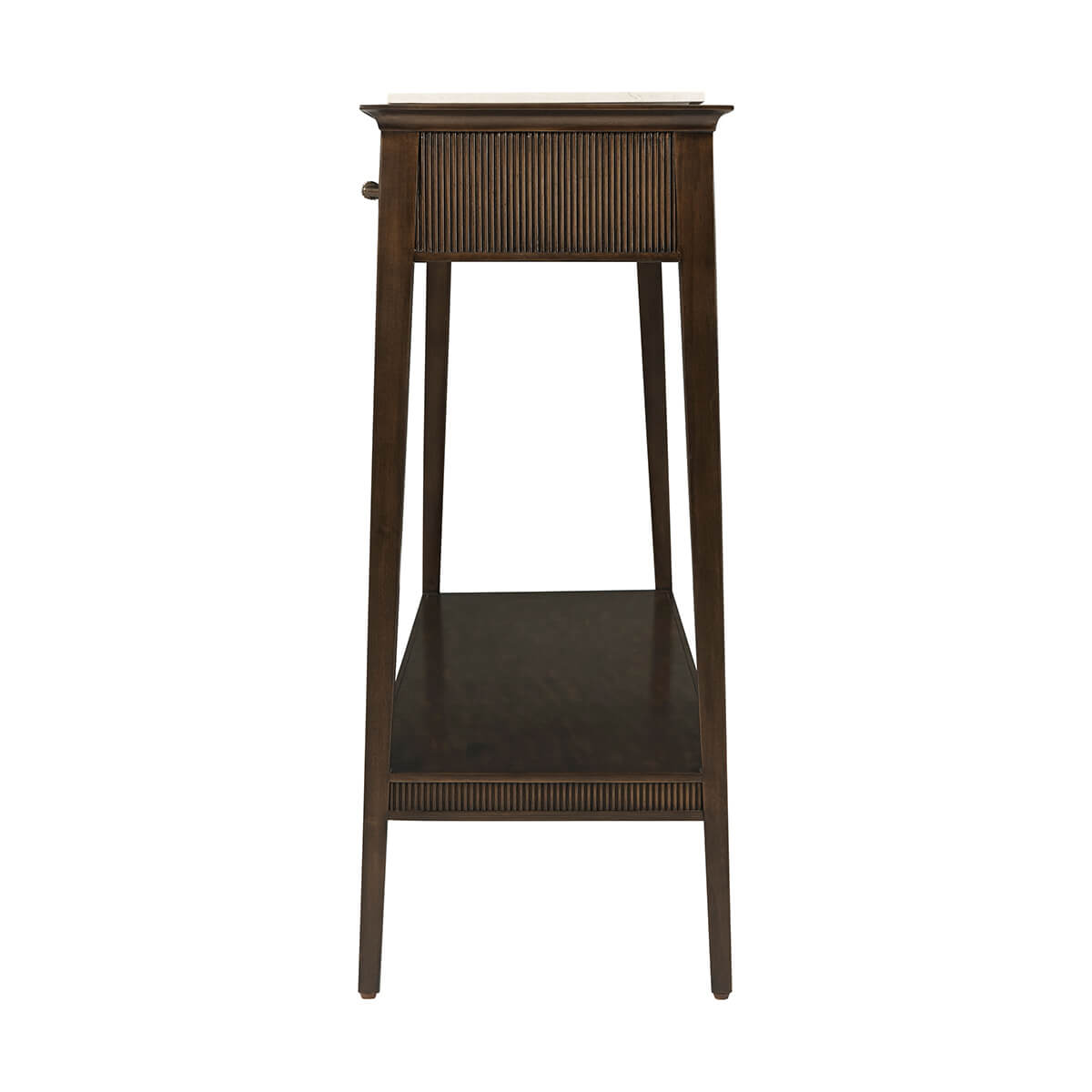 Modern Marble Top French Console - English Georgian America