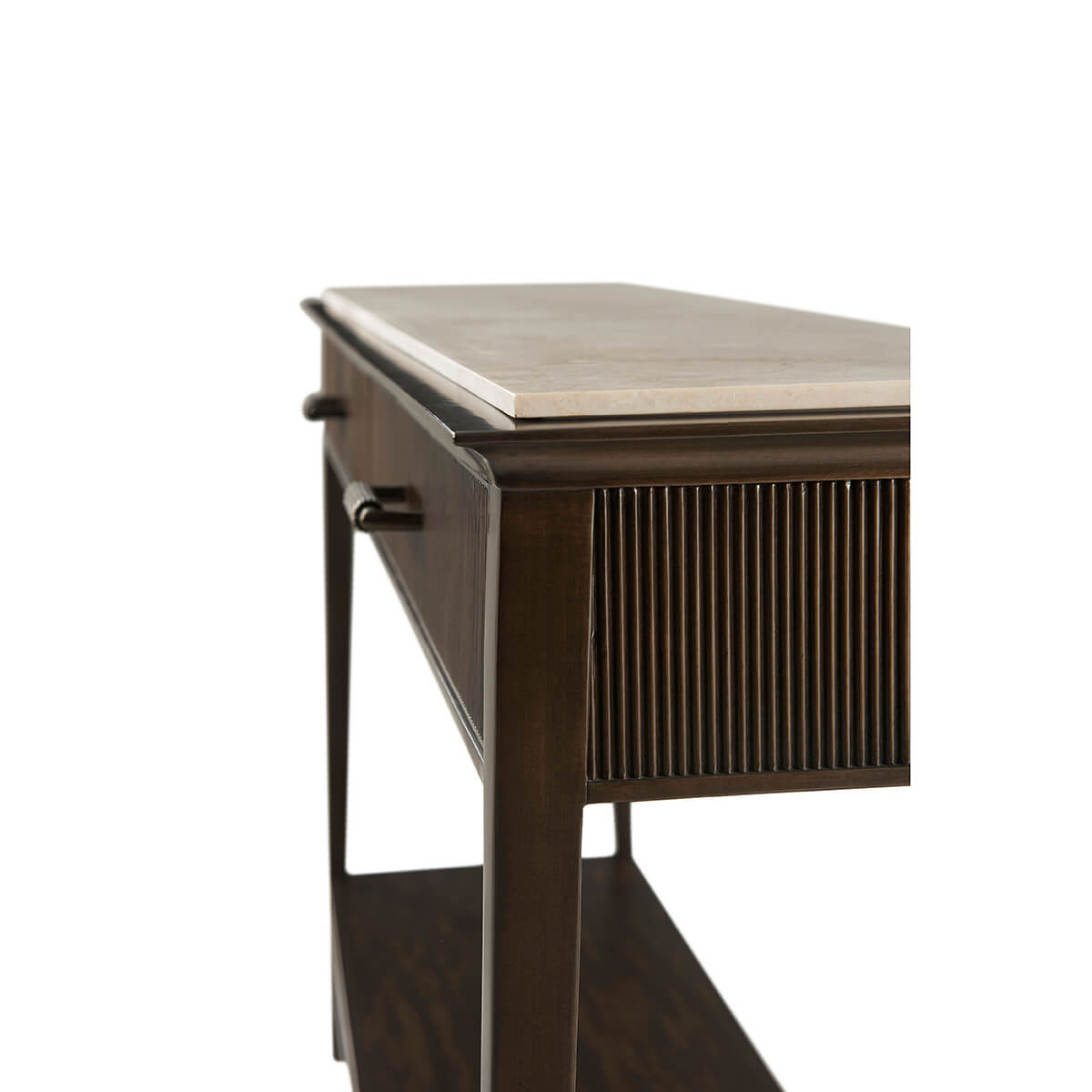 Modern Marble Top French Console - English Georgian America