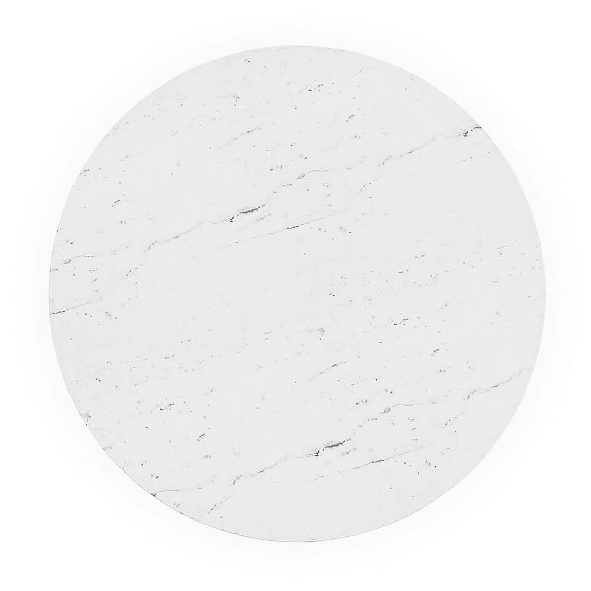 Modern Marble Top Round Dining Table - English Georgian America