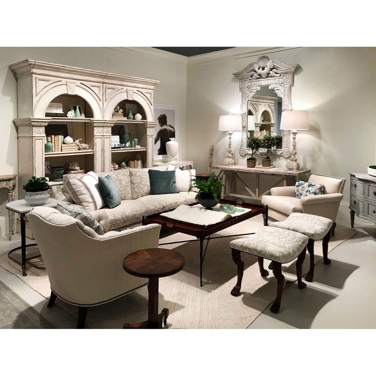 Modern Nest of Tables - English Georgian America