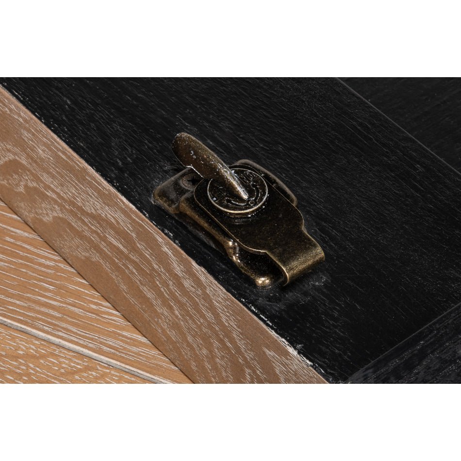 Modern Oak Extension Dining Table - English Georgian America