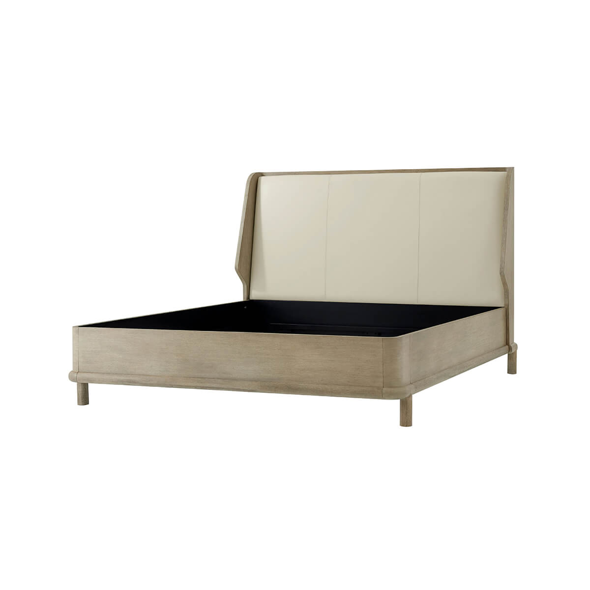 Modern Oak Luxury Bed Frame California King - English Georgian America