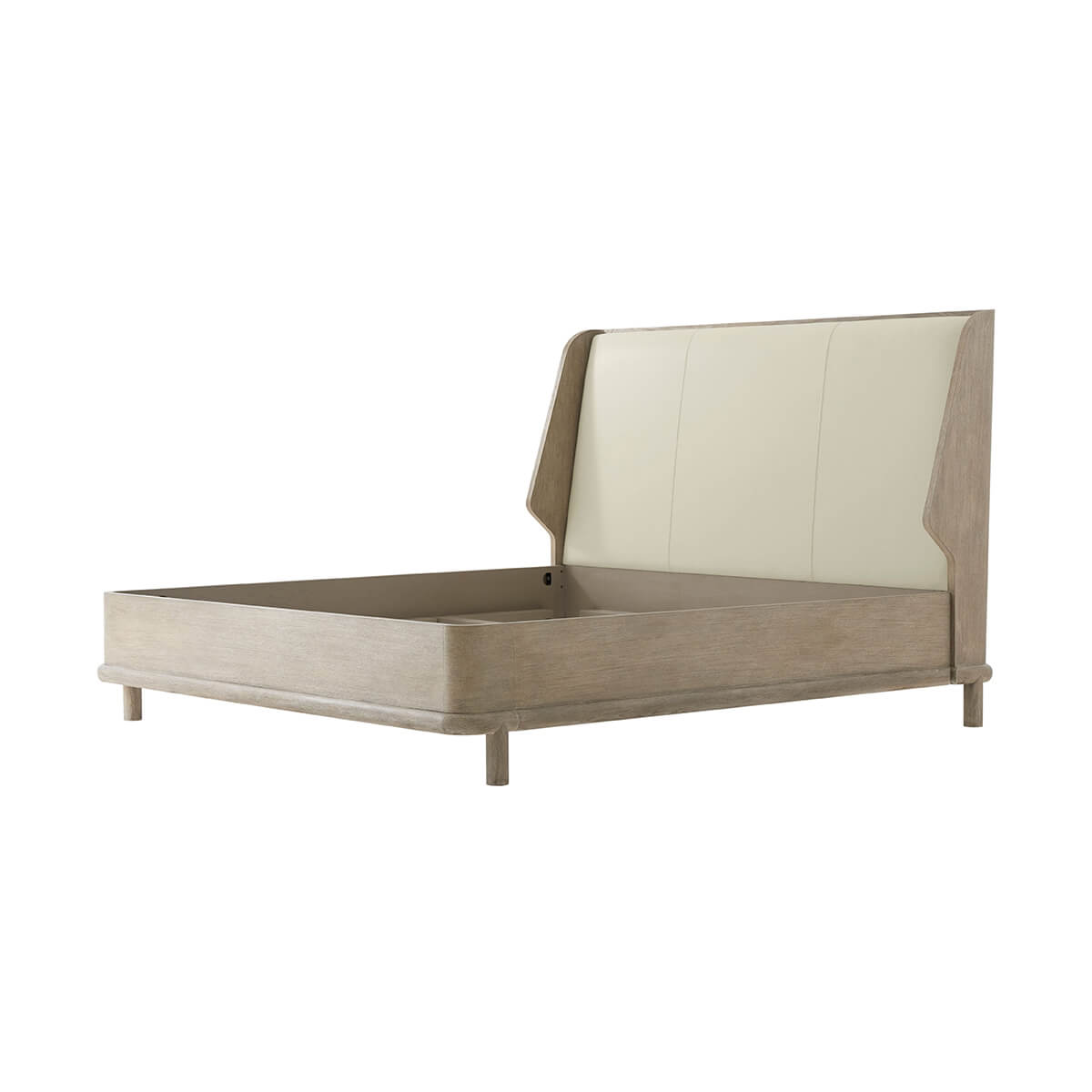 Modern Oak Luxury Bed Frame US King - English Georgian America