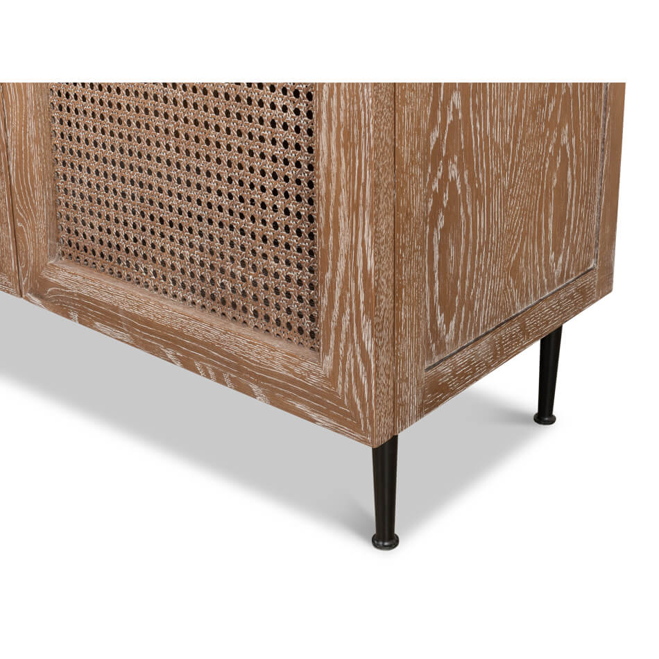 Modern Oak Sideboard - English Georgian America