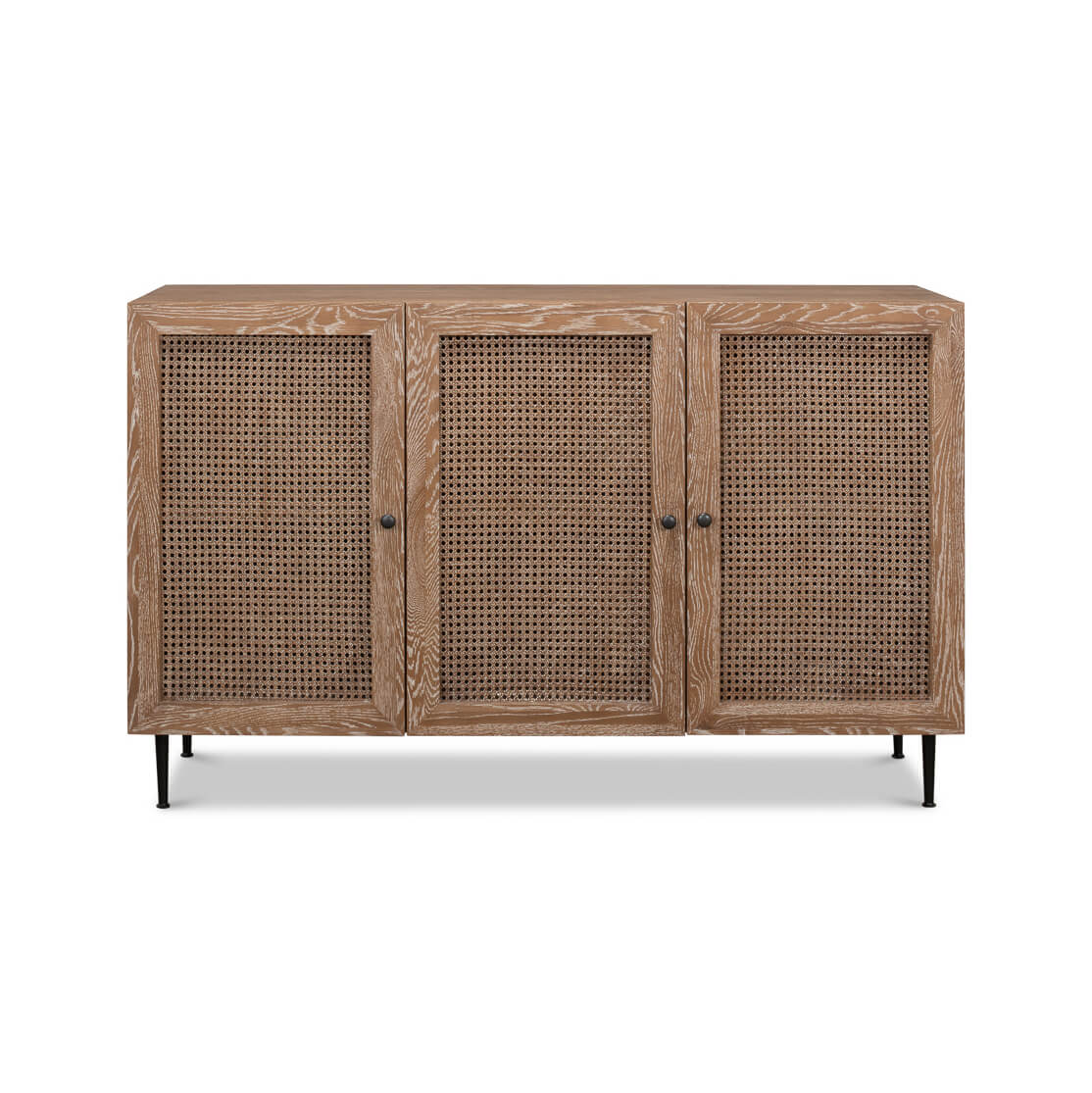 Modern Oak Sideboard - English Georgian America