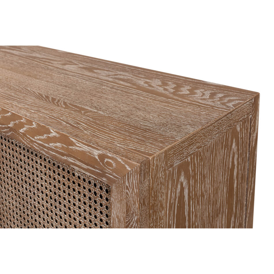 Modern Oak Sideboard - English Georgian America