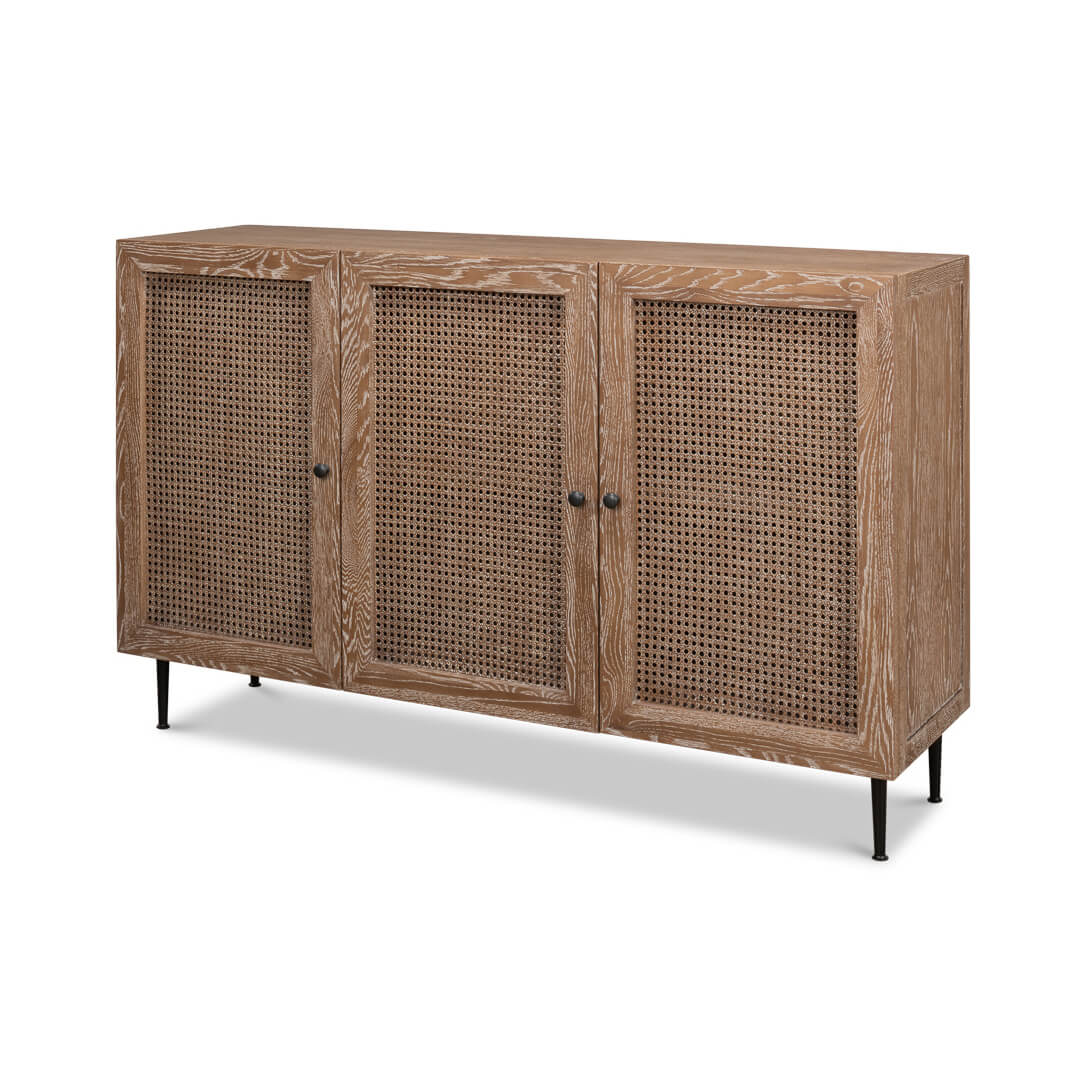 Modern Oak Sideboard - English Georgian America