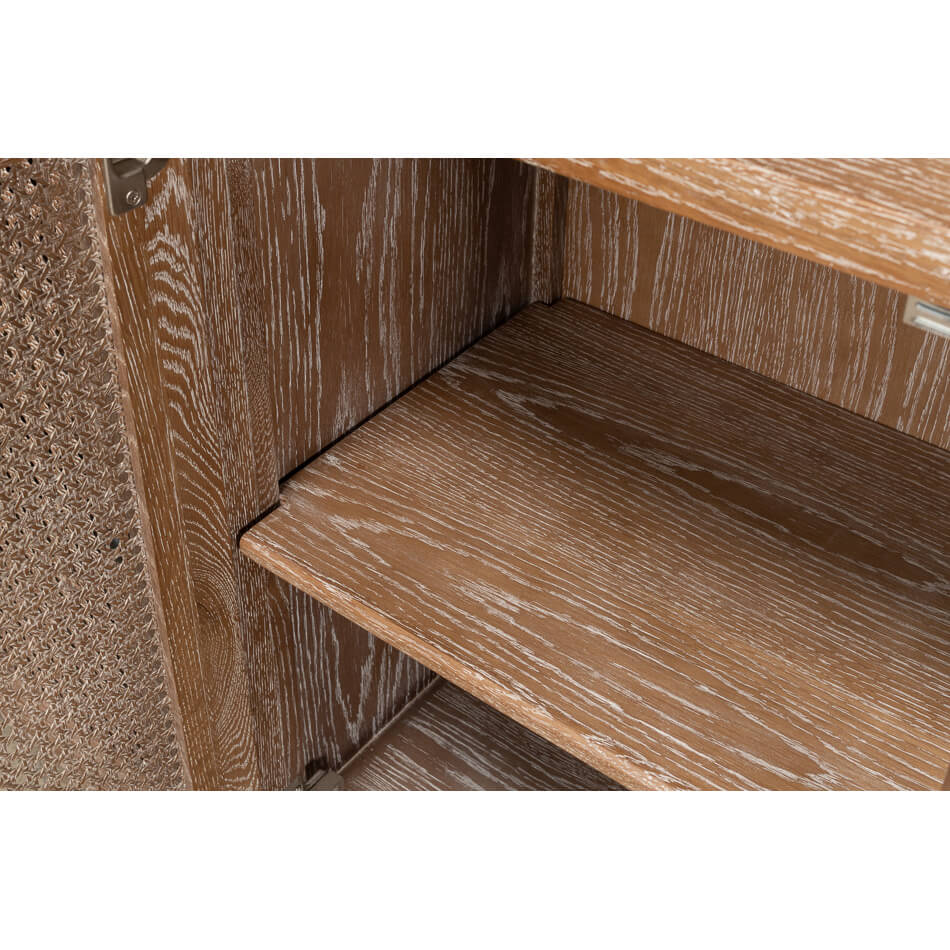 Modern Oak Sideboard - English Georgian America