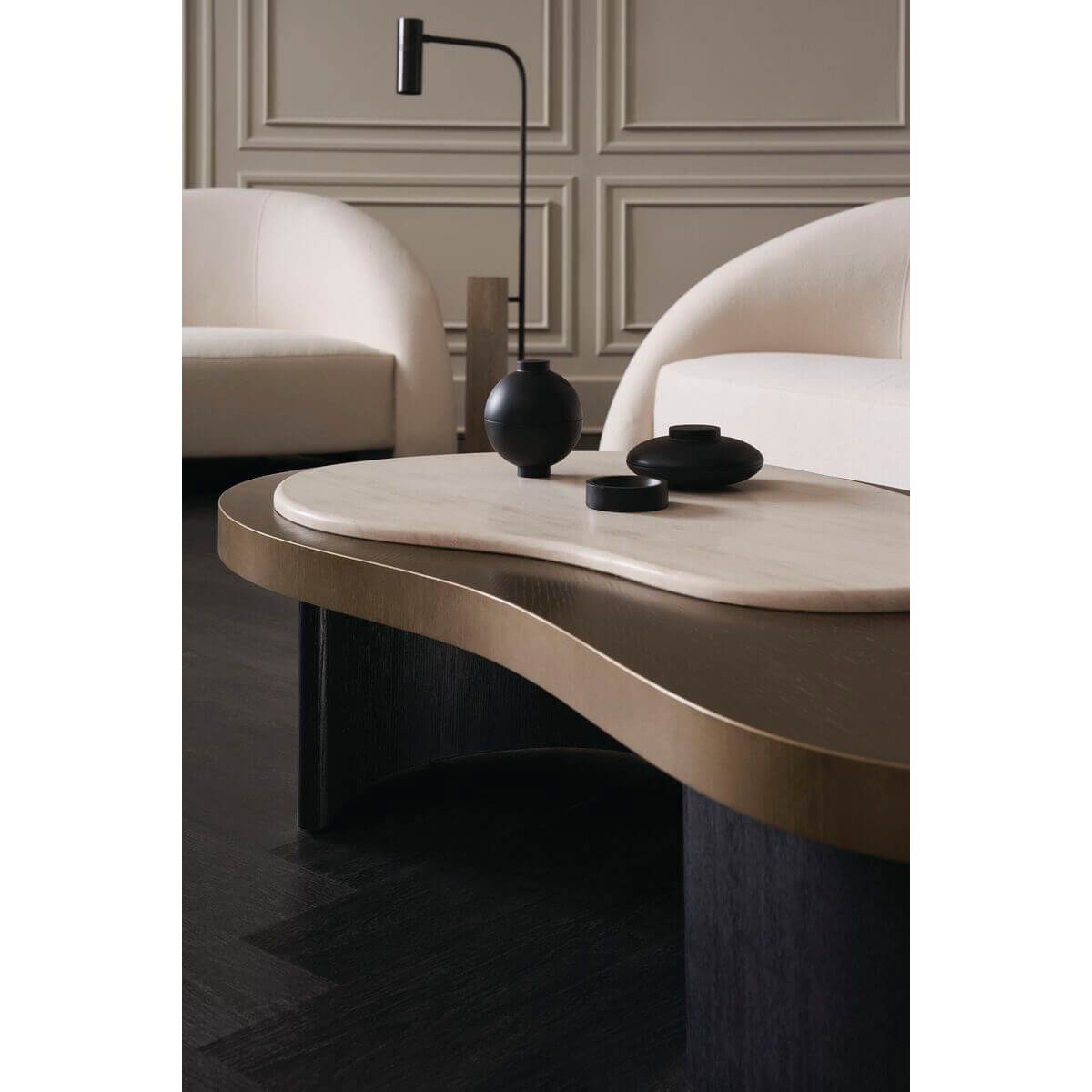 Modern Organic Coffee Table - English Georgian America