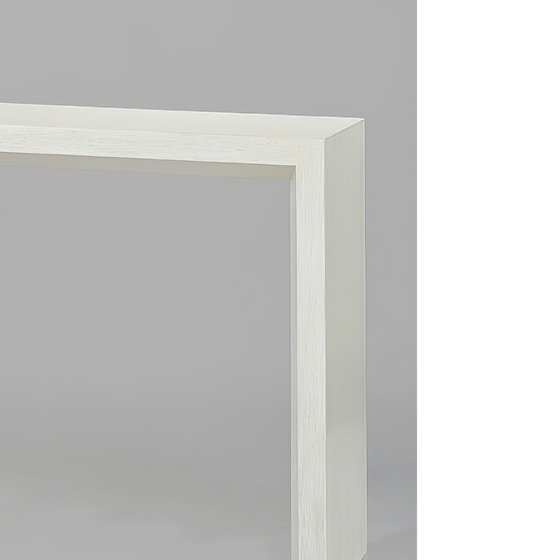Modern Painted Beveled Console - English Georgian America