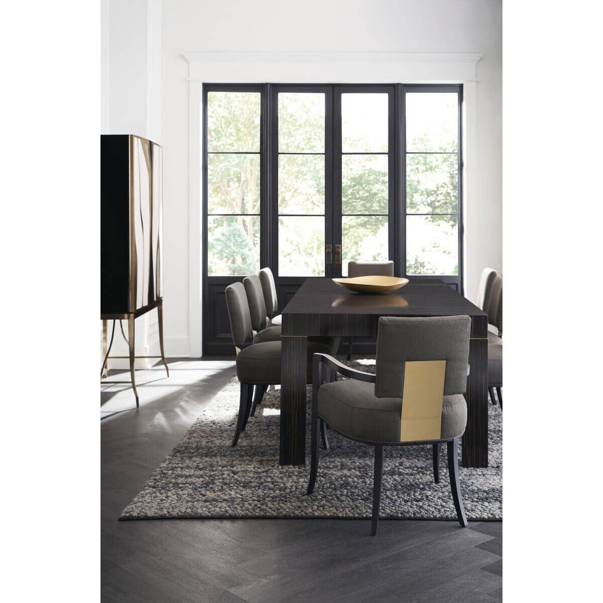 Modern Parson Style Extension Dining Table - English Georgian America