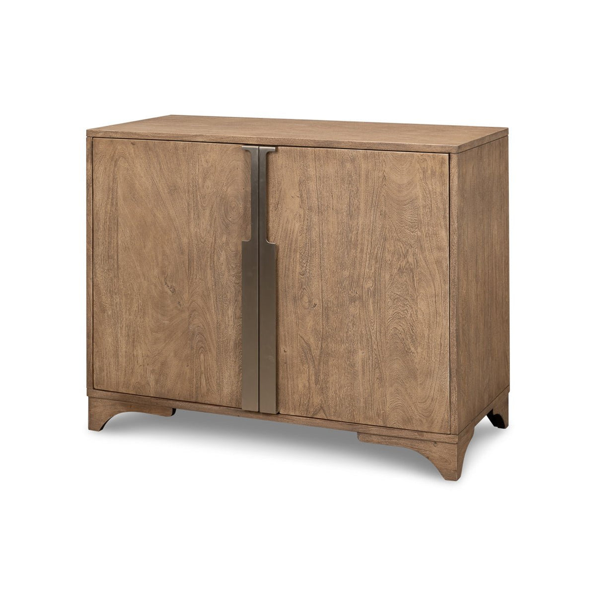 Modern Pine Side Cabinet - English Georgian America