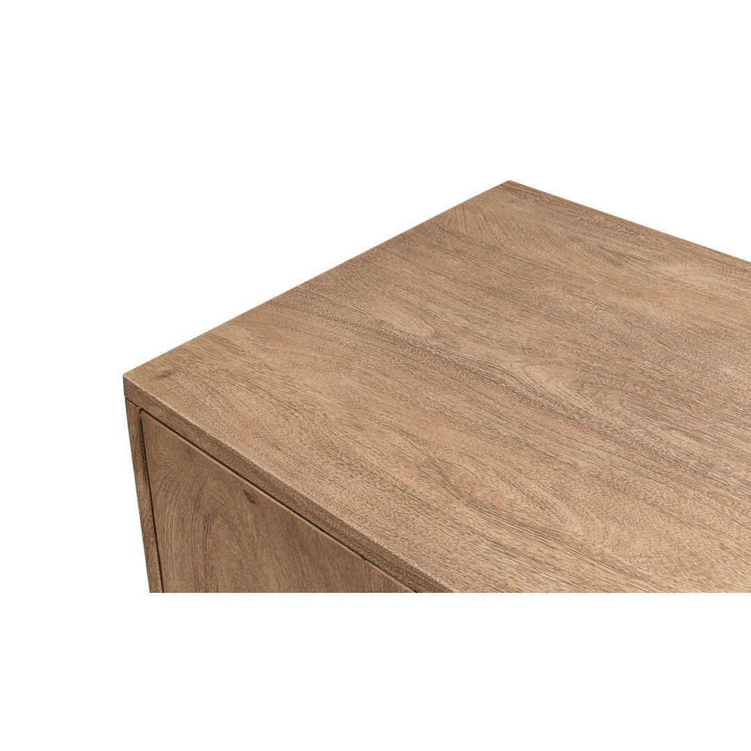 Modern Pine Side Cabinet - English Georgian America