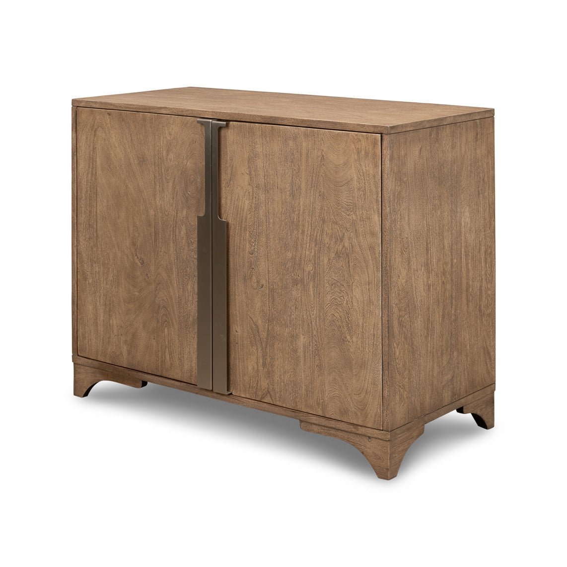 Modern Pine Side Cabinet - English Georgian America