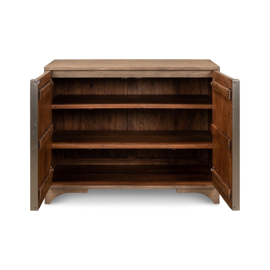 Modern Pine Side Cabinet - English Georgian America
