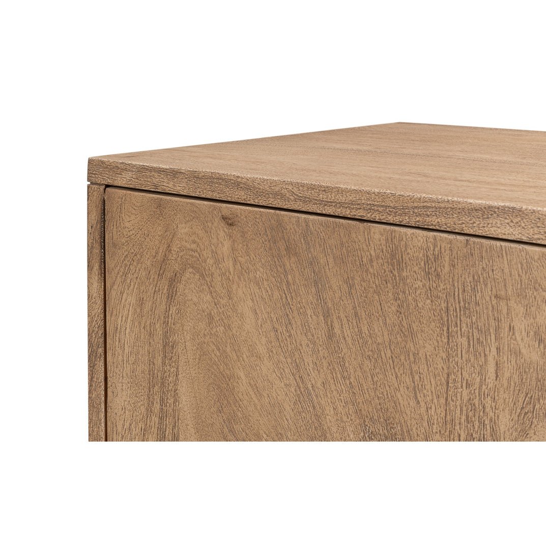 Modern Pine Side Cabinet - English Georgian America