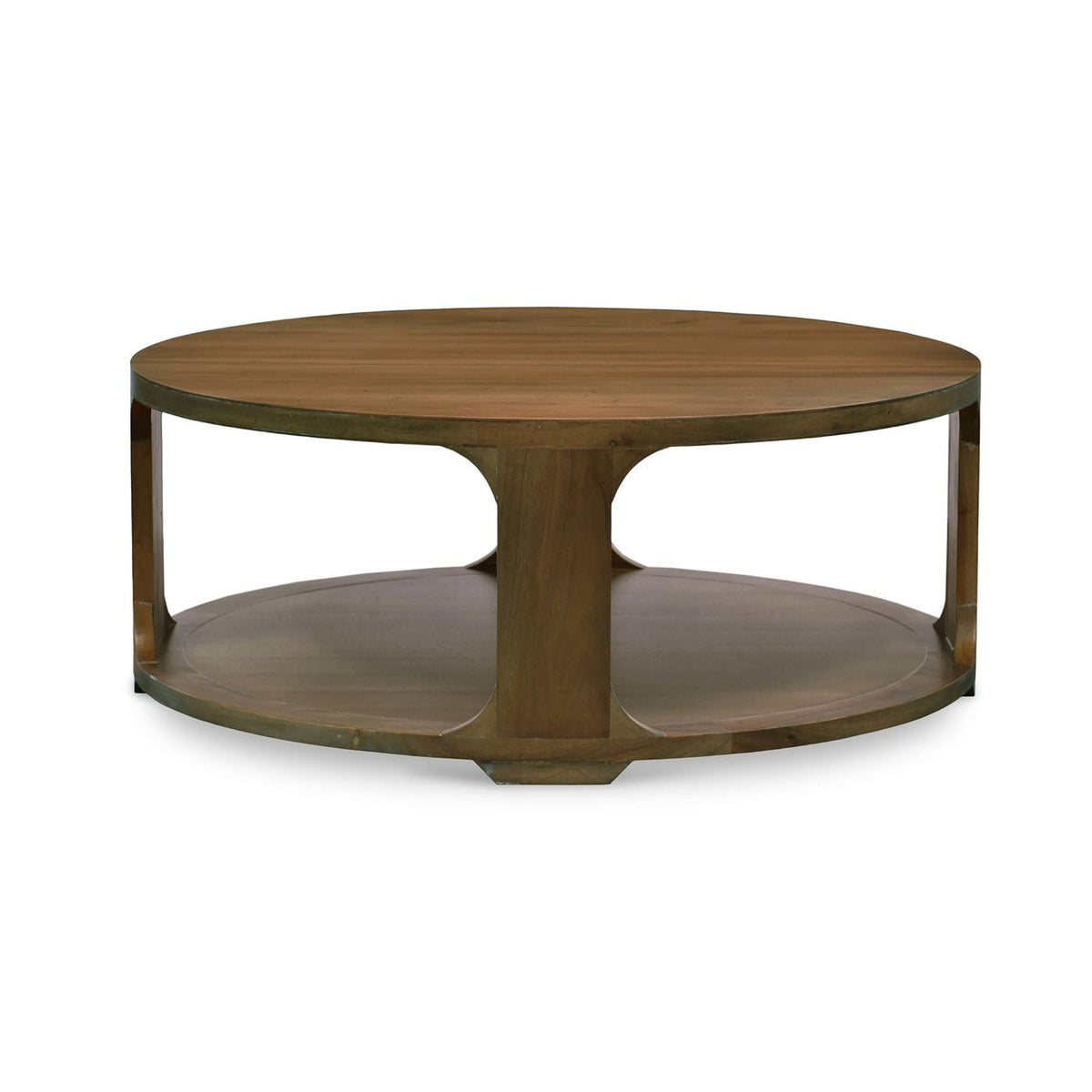 Modern Round Coffee Table - English Georgian America