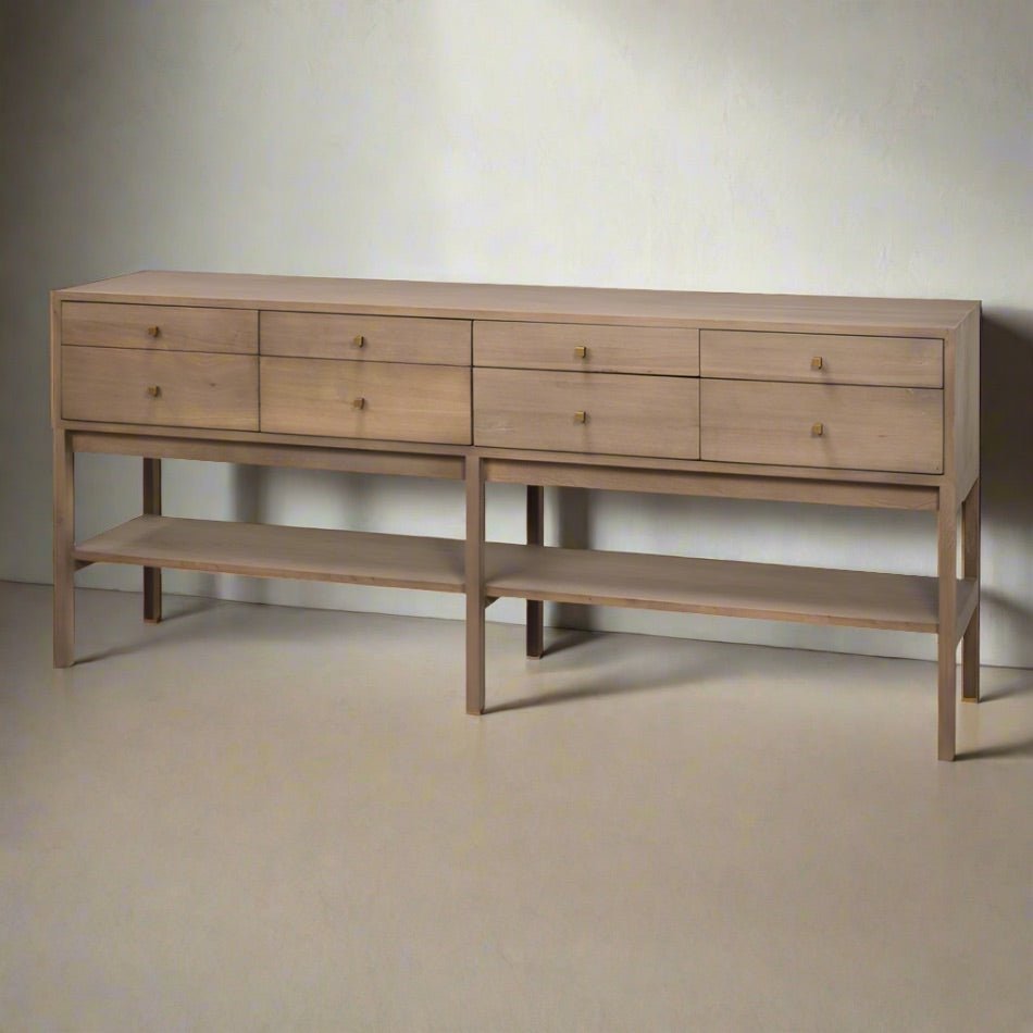 Modern Rustic Console Table - English Georgian America