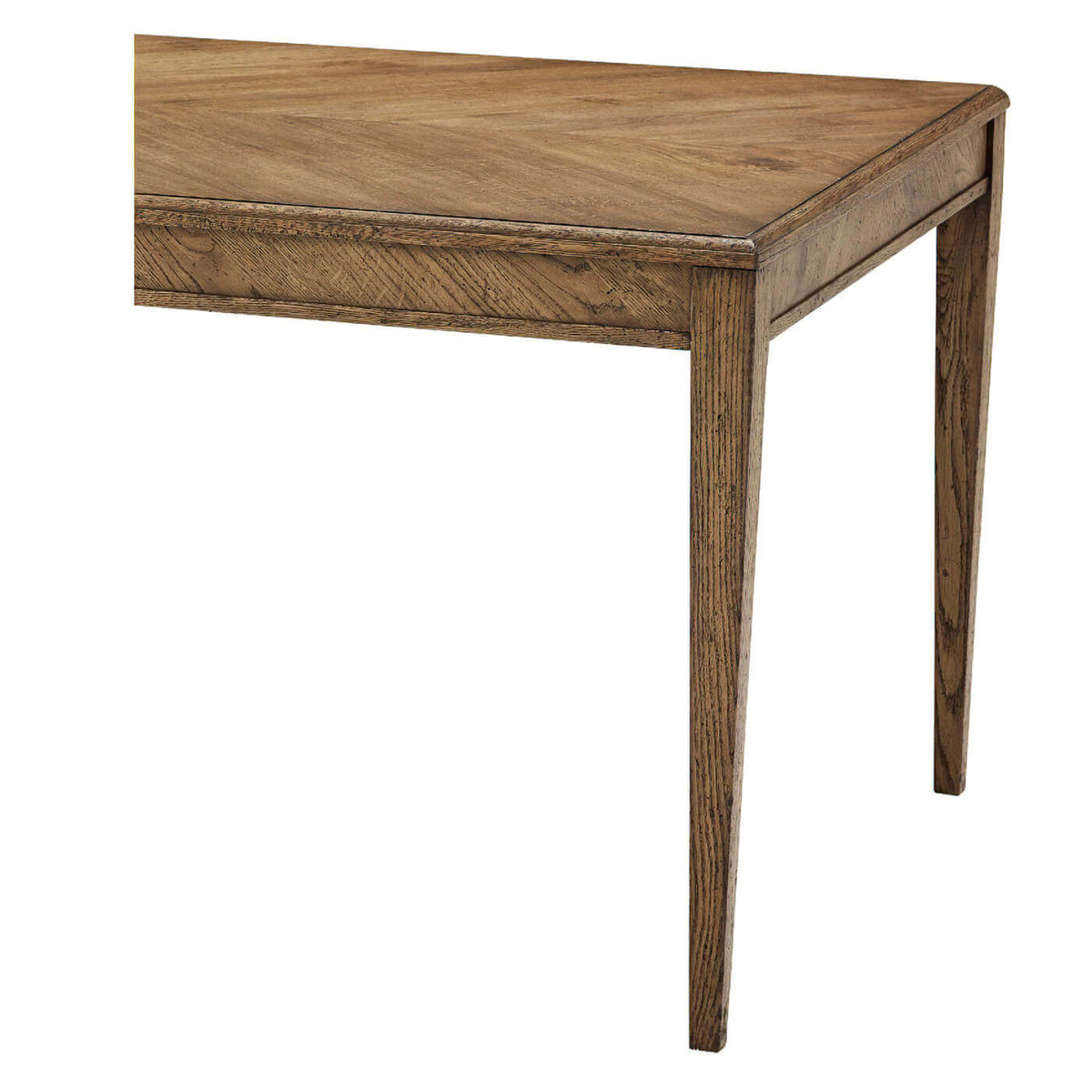 Modern Rustic Extending Dining Table - English Georgian America