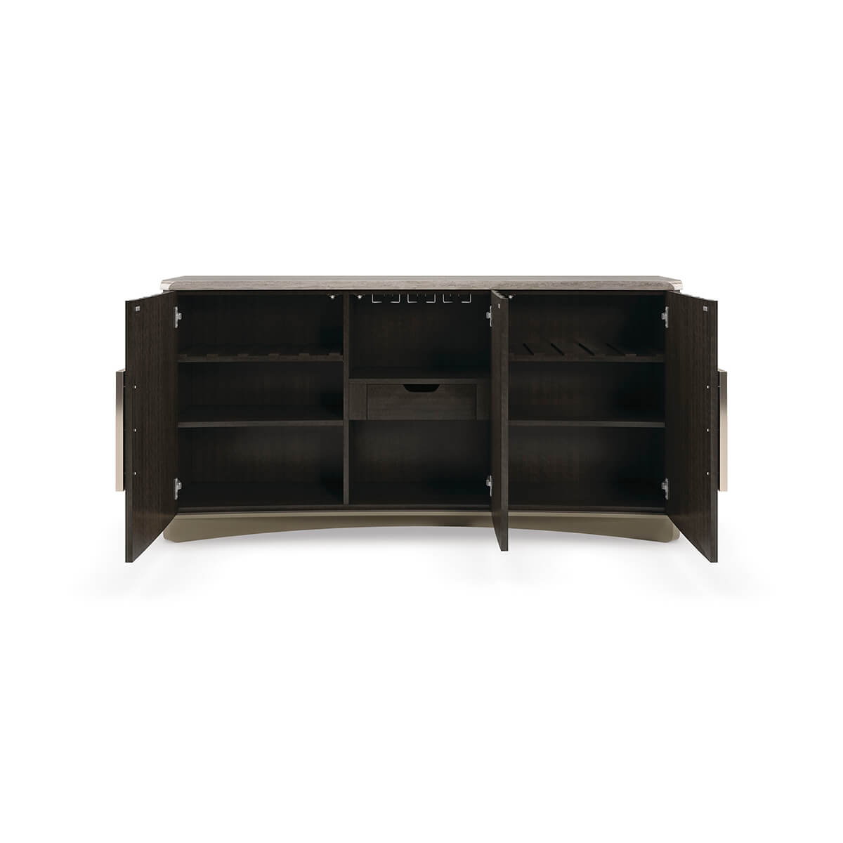 Modern Stone Top Buffet - English Georgian America