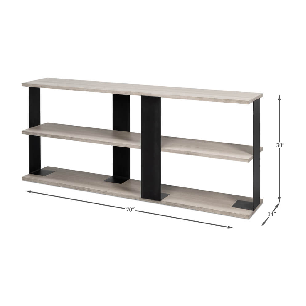 Modern Three Tier Console - English Georgian America