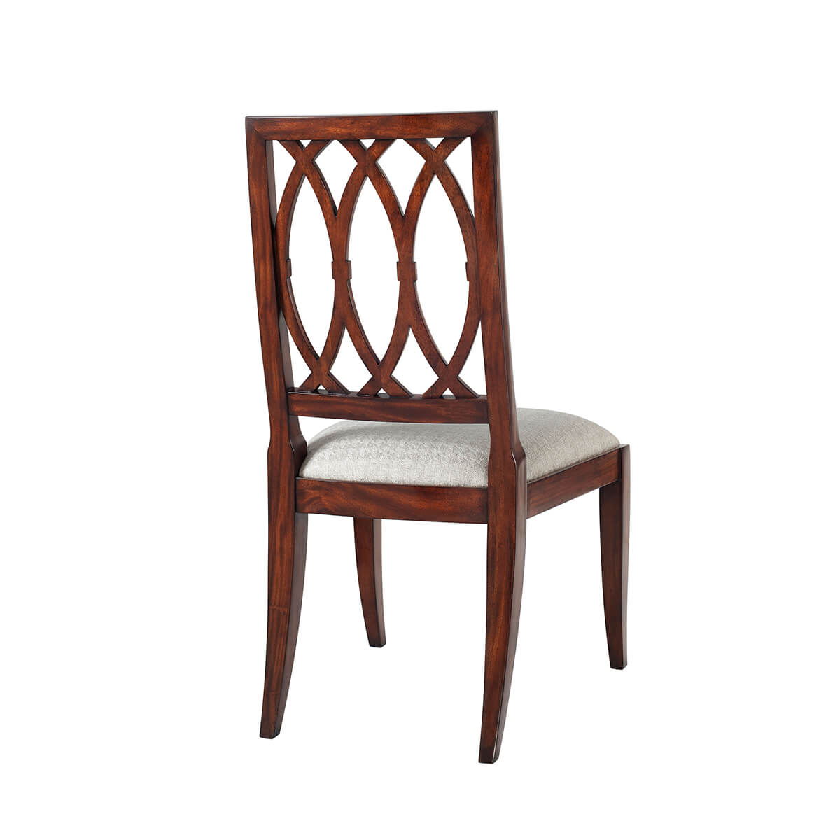 Modern Trellis Back Dining Chair - English Georgian America