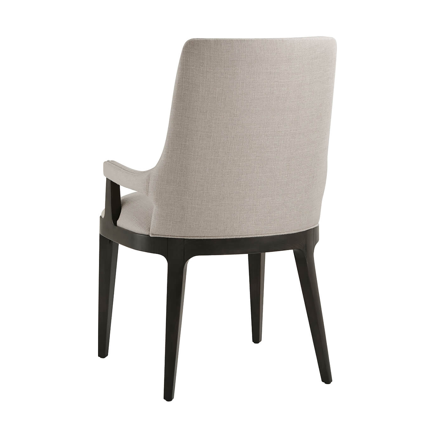 Modern Upholstered Dining Armchair - English Georgian America