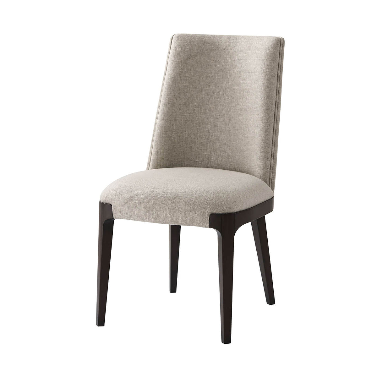 Modern Upholstered Dining Side Chair - English Georgian America