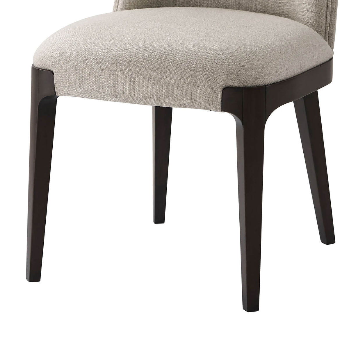 Modern Upholstered Dining Side Chair - English Georgian America