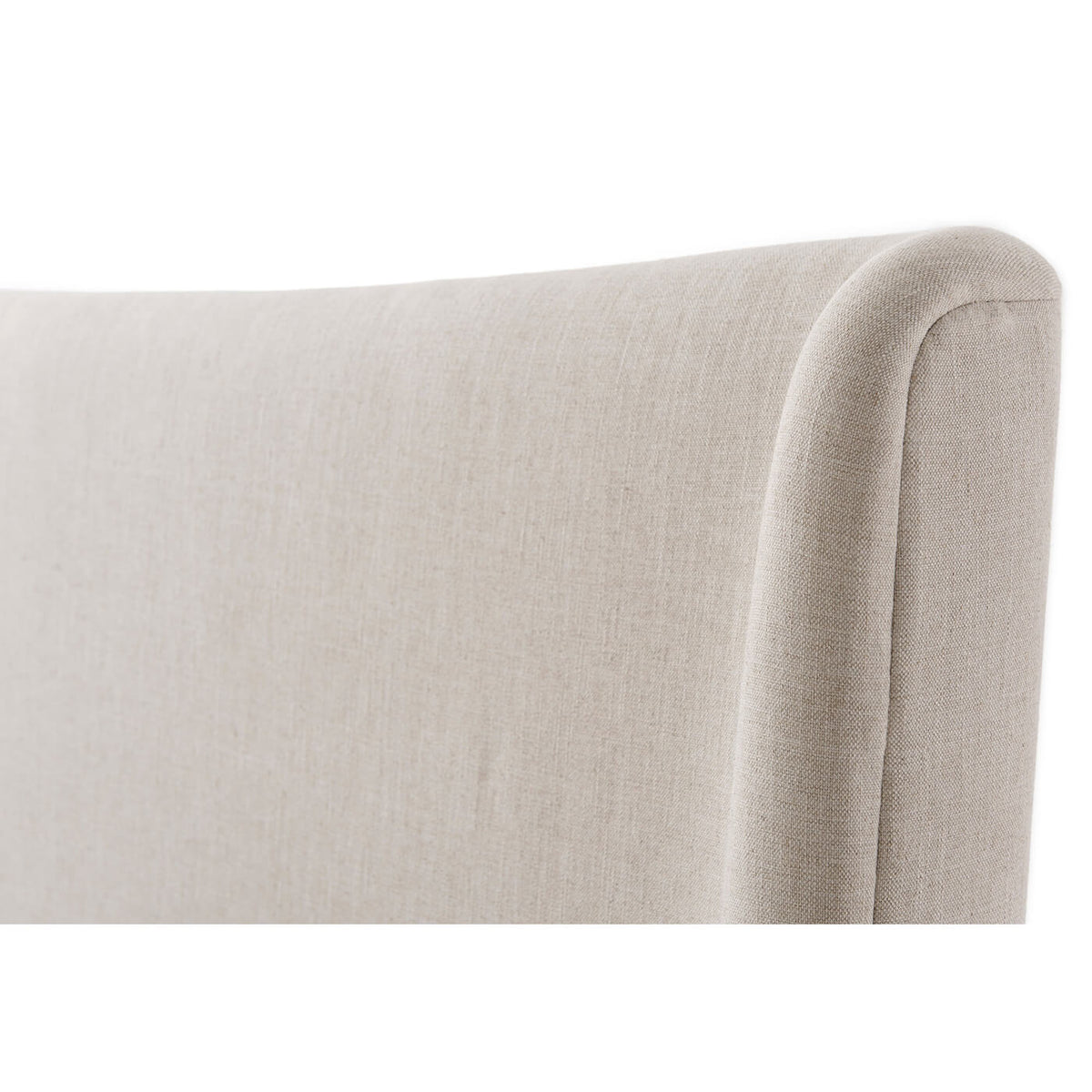 Modern Upholstered King Size Bed - English Georgian America