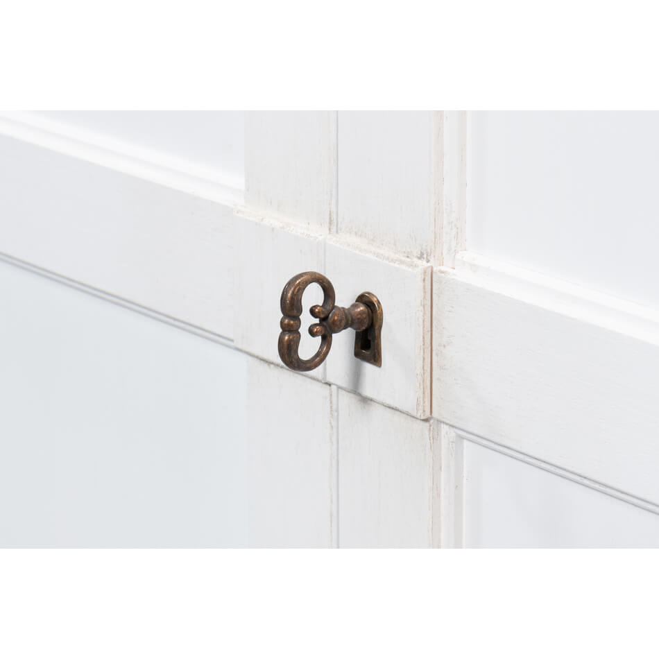 Modern White Painted Credenza - English Georgian America