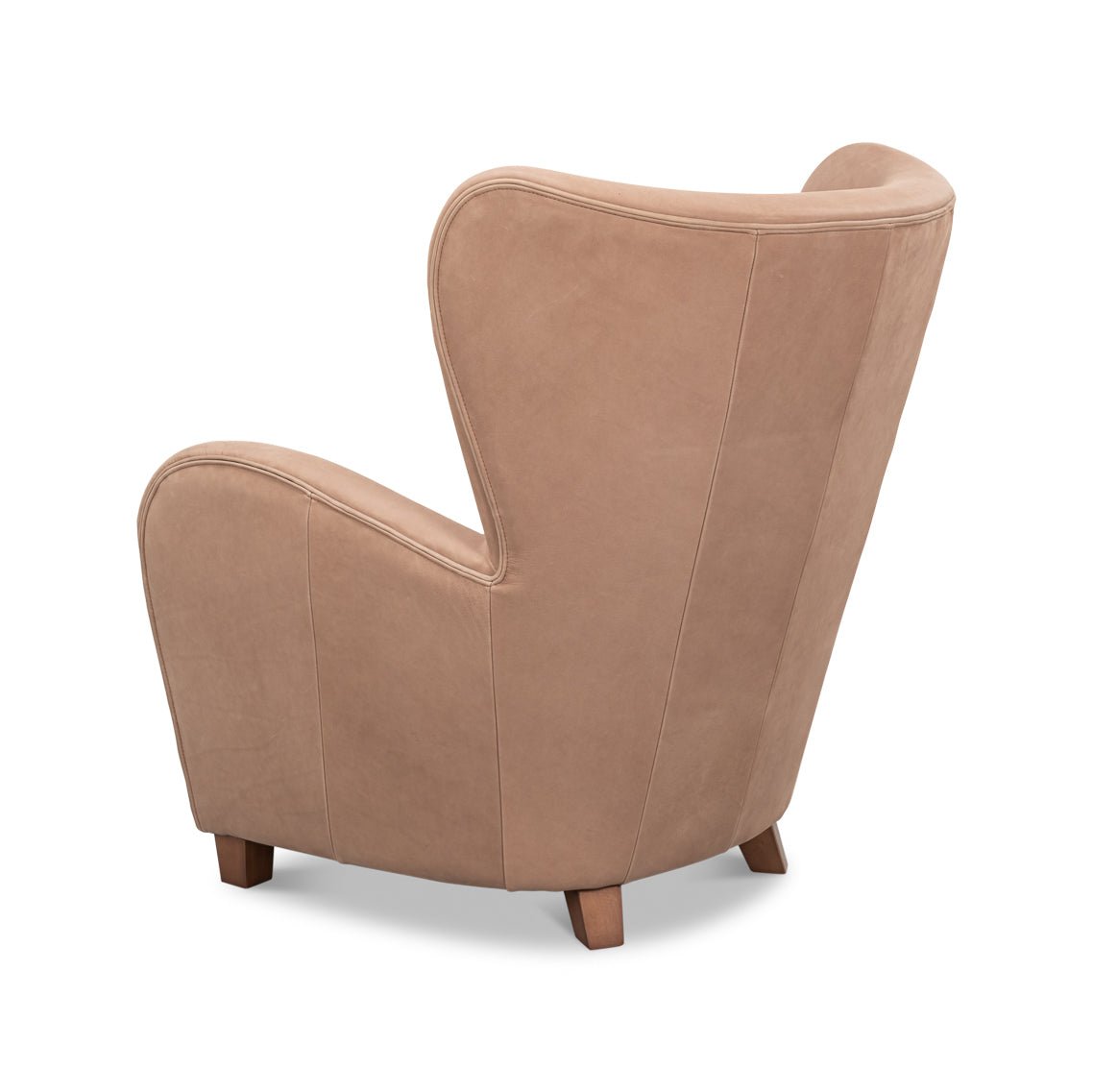Modern Wing Chair - English Georgian America