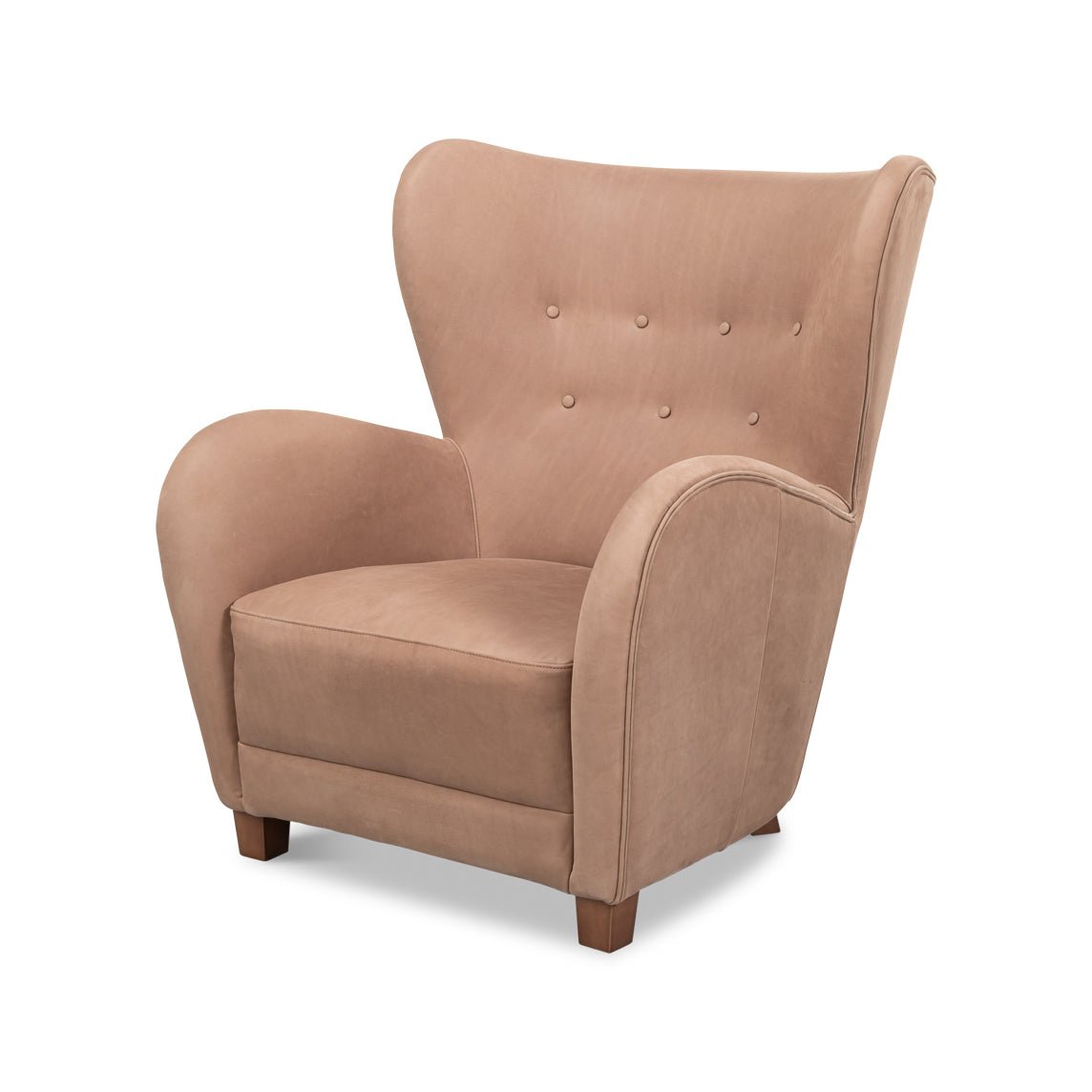 Modern Wing Chair - English Georgian America
