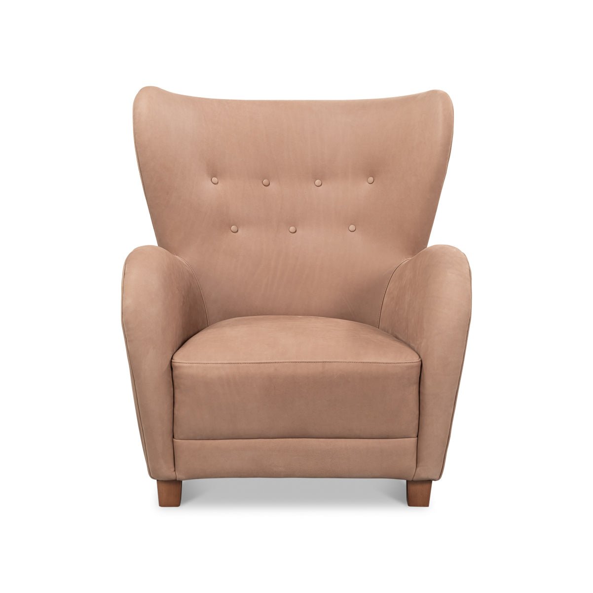 Modern Wing Chair - English Georgian America