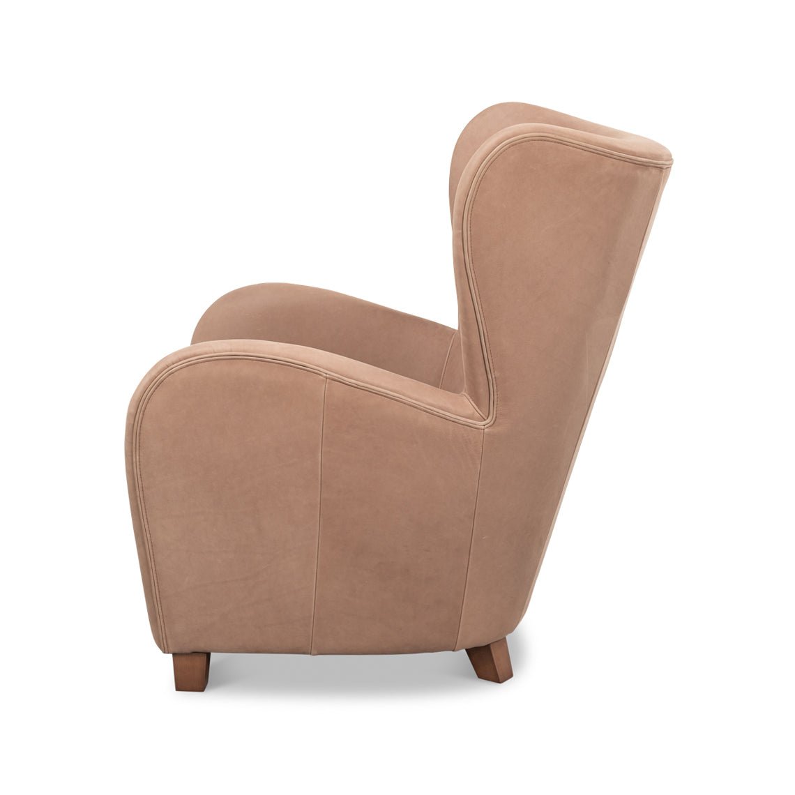 Modern Wing Chair - English Georgian America
