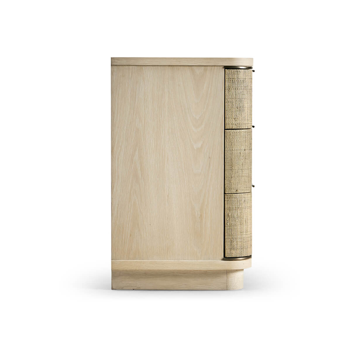 Modern Woven Nightstand - English Georgian America