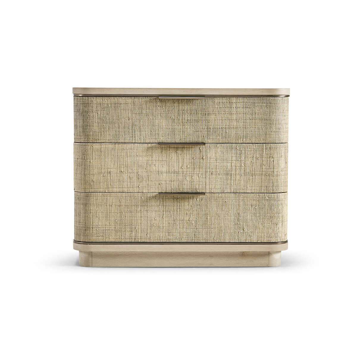 Modern Woven Nightstand - English Georgian America