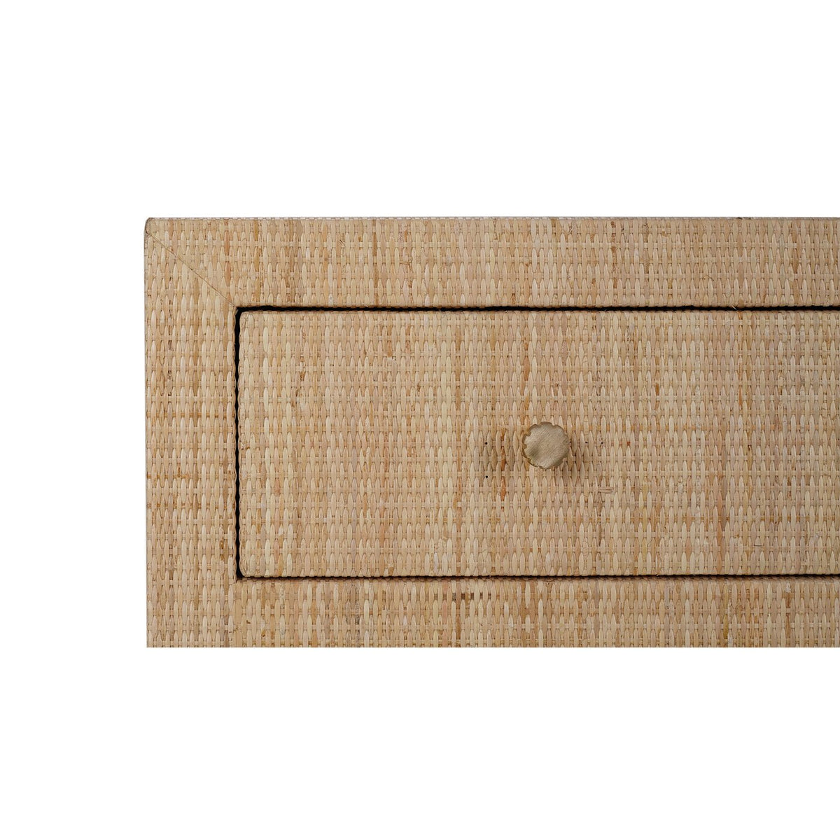 Natural Rattan Chest of Drawers - English Georgian America