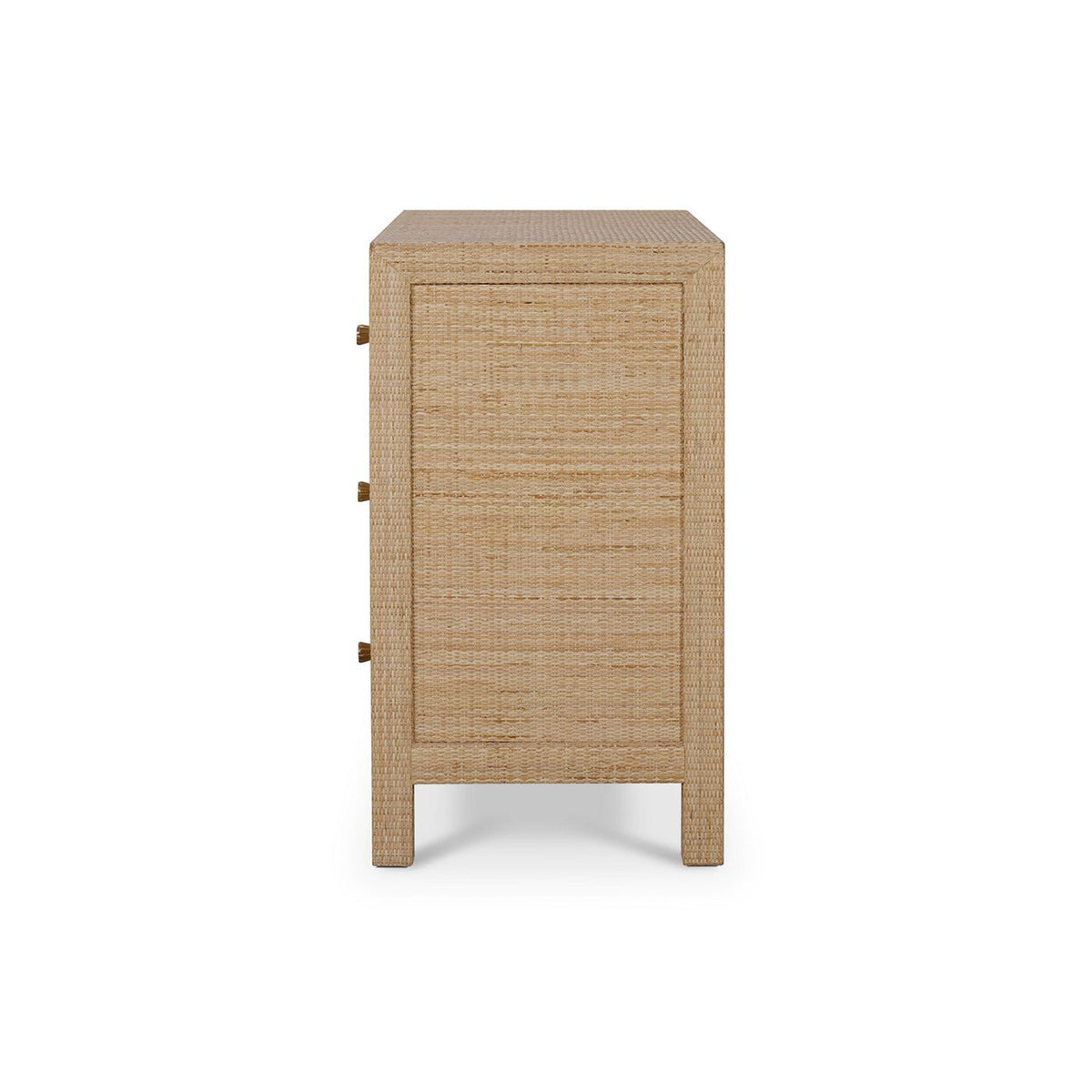 Natural Rattan Chest of Drawers - English Georgian America