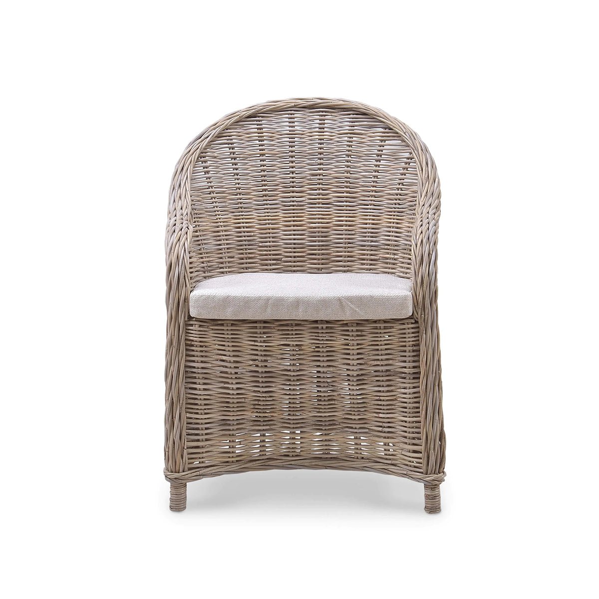 Natural Rattan Dining Chair - English Georgian America