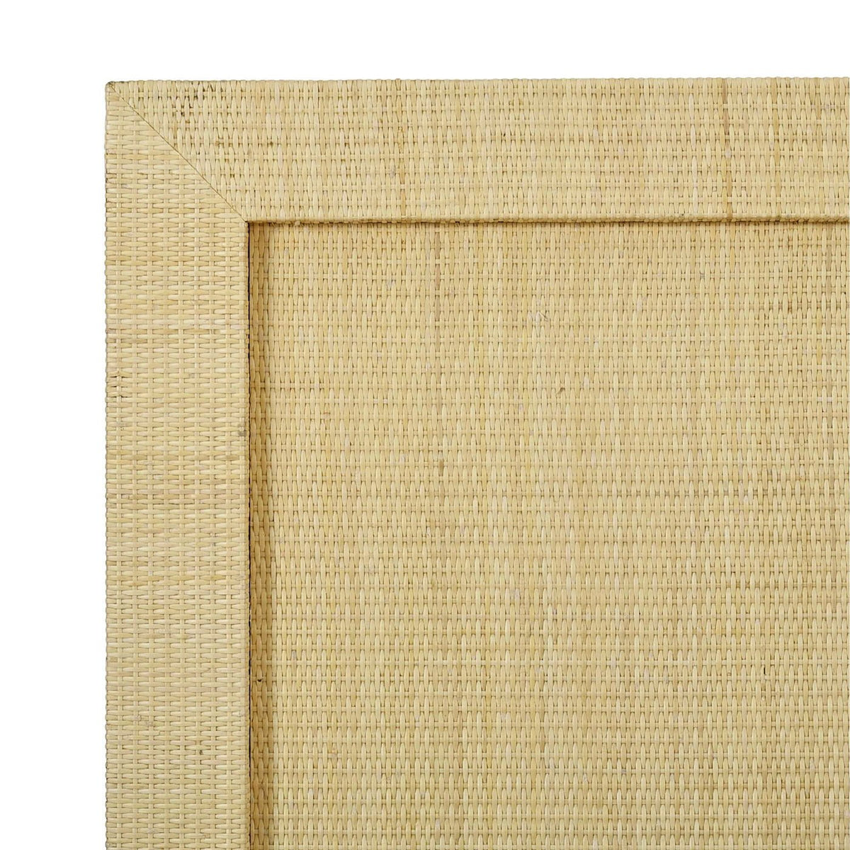 Natural Rattan Queen Size Bed Frame - English Georgian America