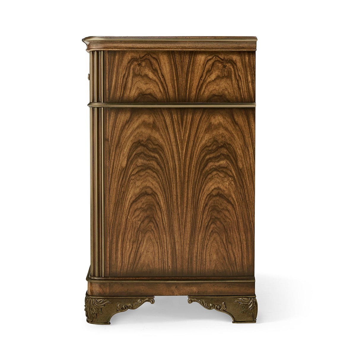 Neo Classic Inspired Bedside Chest - English Georgian America