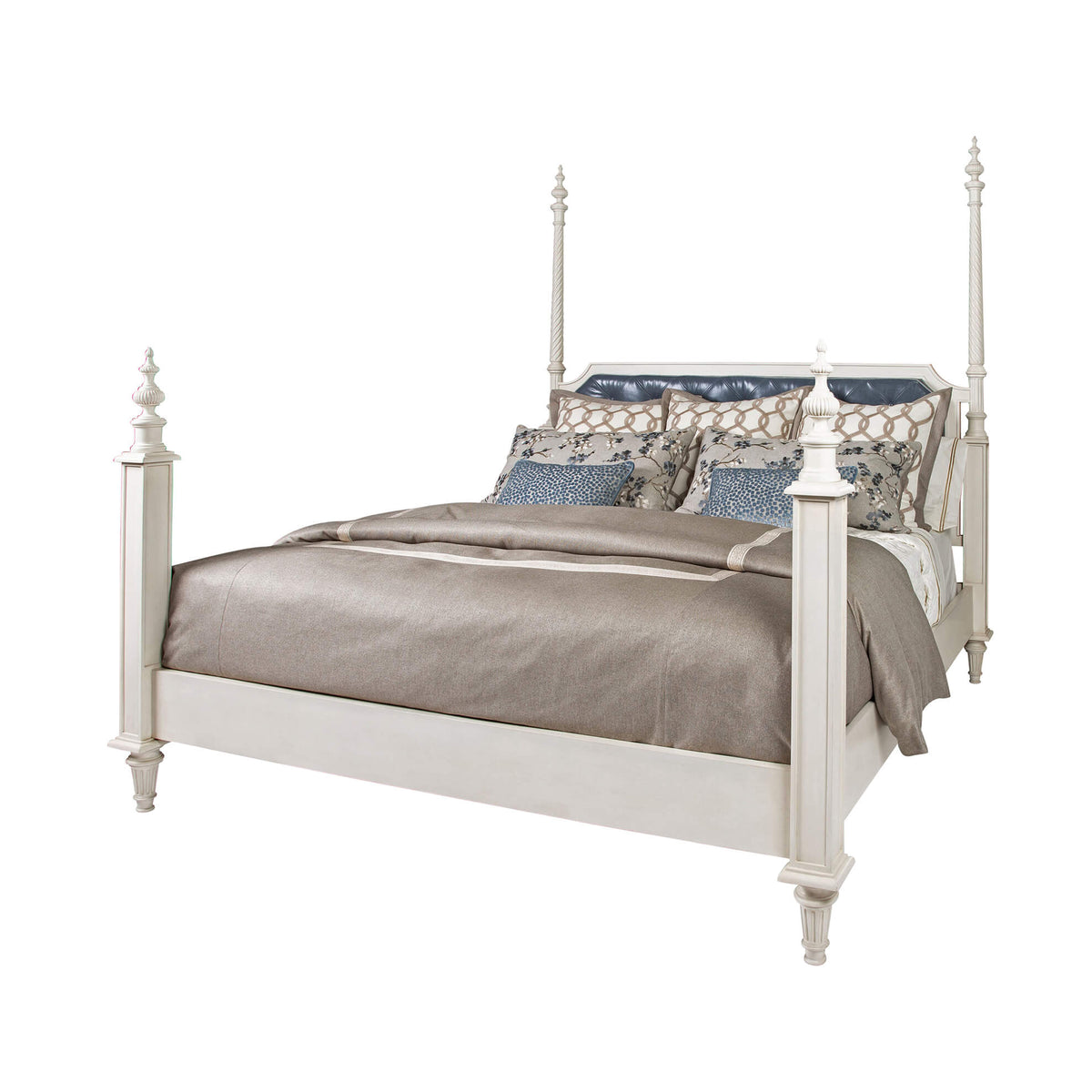 Neo Classic King Size Bed - English Georgian America